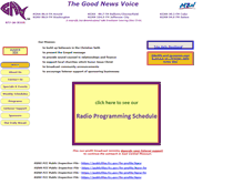 Tablet Screenshot of goodnewsvoice.org